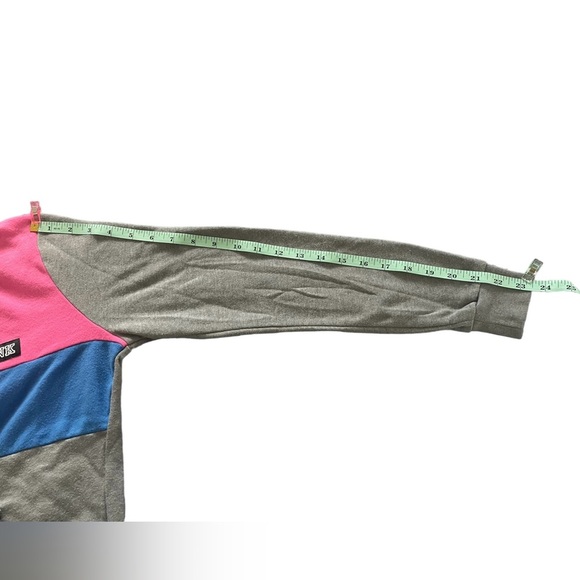 PINK Victoria's Secret Quarter Zip Pullover Sweatshirt - Picture 6 of 7